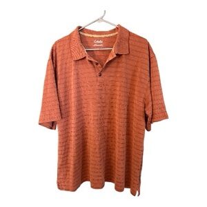Cabela's Men's Burnt Orange Short-Sleeve Polo XL